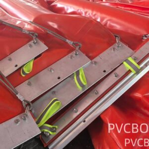 Welded Solid Float PVC Oil Containment Boom non-inflatable permanent oil spill barrier for harbor river